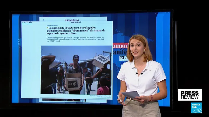 An 'abomination' and a 'death trap': Papers denounce Israel's food aid system in Gaza