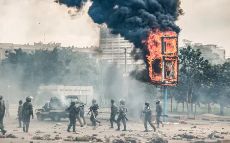 At Least 8 Killed as Protesters Battle Police in Kenya