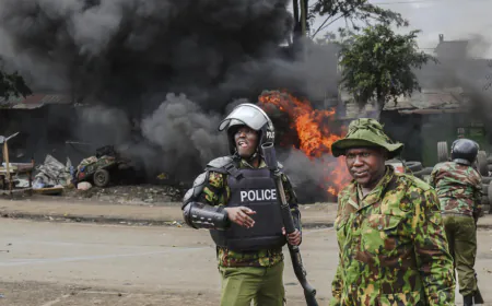 At least 10 killed, dozens injured during Kenya's 'Saba Saba Day' protests