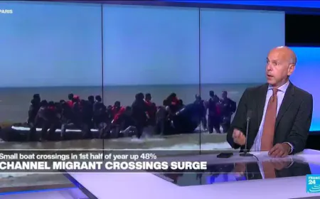 France 'clearly changing' its doctrine on Channel migrant crossings