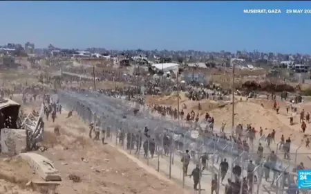12-year-old Gaza boy who ate sand in viral video talks about the hunger his family faces