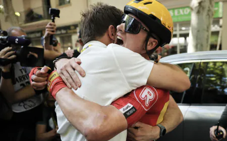 Norway's Abrahamsen wins Tour de France stage 11 as Pogacar crashes