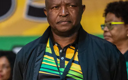 David Mabuza, Former Deputy President of South Africa, Dies at 64