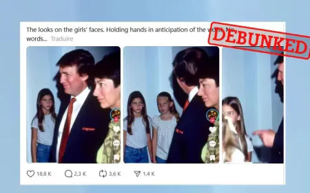That video said to show Trump selecting a young girl at an Epstein party? It’s AI