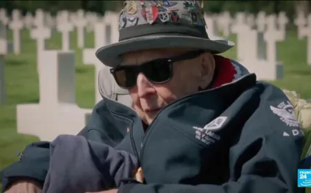D-Day veteran and TikTok star 'Papa Jake' Larson dies at 102