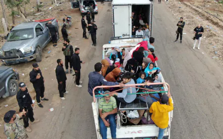 Syrian authorities evacuate Bedouin families from Druze-majority Sweida city