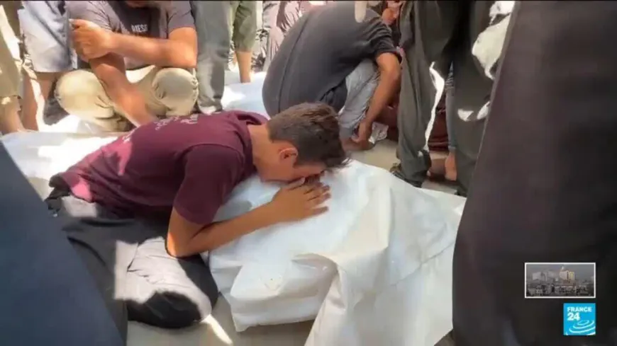 Palestinians mourn director of key Gaza hospital killed in Israeli strike