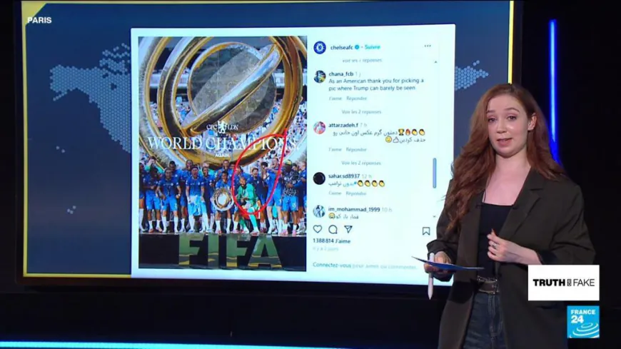 Was Trump erased from Chelsea's celebratory photos at FIFA Club World Cup?