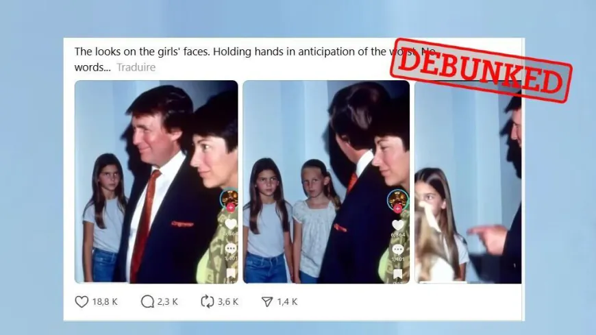 That video said to show Trump selecting a young girl at an Epstein party? It’s AI