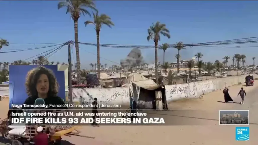 Gaza civil defence says Israeli fire kills 93 aid seekers