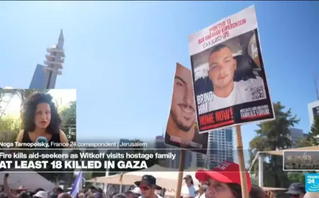 US envoy meets Israeli hostage families in Tel Aviv