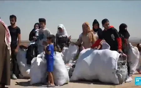 FRANCE 24 report in Sweida: Tens of thousands displaced since clashes began