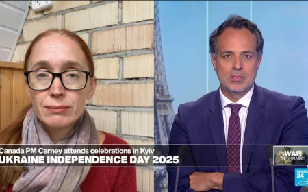 Ukraine celebrates its 34th Independence Day amid the ongoing war with Russia