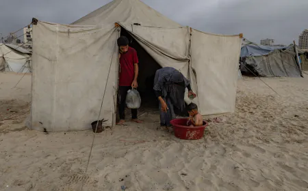 Israel Is in Talks to Send Gazans to South Sudan, Officials Say