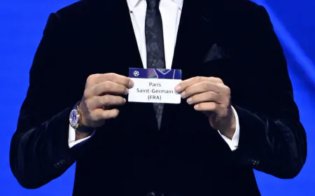 PSG to face Barcelona and Bayern Munich in tough Champions League draw