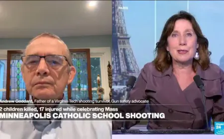 Minneapolis catholic school shooting: 2 children killed and 17 injured