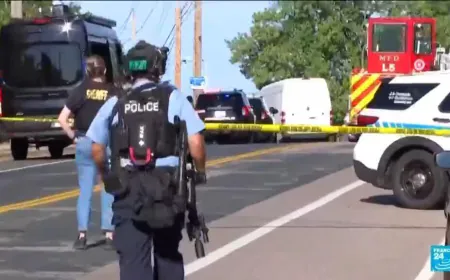 Minneapolis Catholic school shooting leaves 2 children dead and 17 others injured