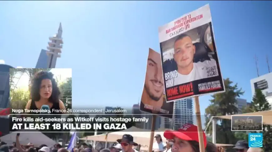 US envoy meets Israeli hostage families in Tel Aviv