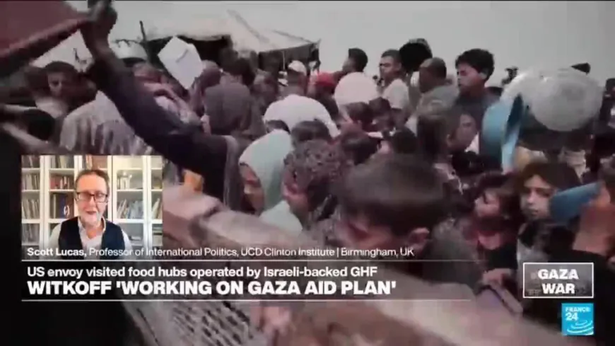 US envoy visits aid site in Gaza: 'This was a public relations visit', analyst says