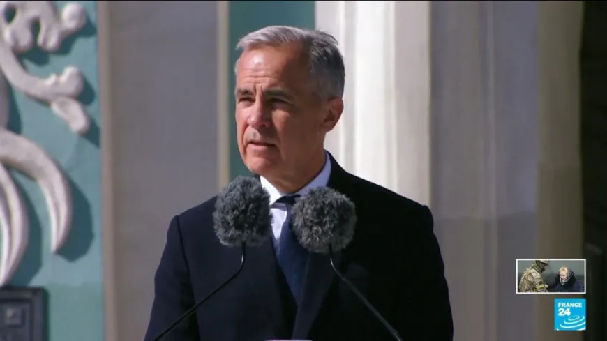 Canadian PM Carney attends celebrations on 34th Ukrainian Independence day
