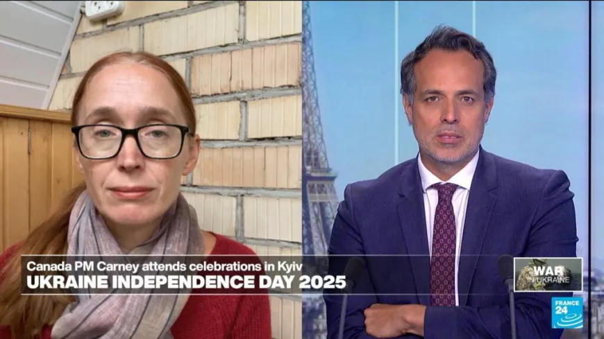 Ukraine celebrates its 34th Independence Day amid the ongoing war with Russia
