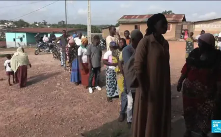 Voters in Ivory Coast cast ballots to elect new leader