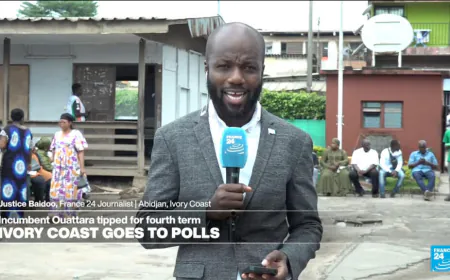 'People look very eager to cast their ballot' after a tumultous build-up to the election