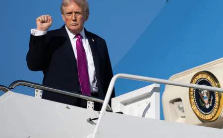Trump heads to Asia on diplomatic tour and meeting with China's Xi Jinping