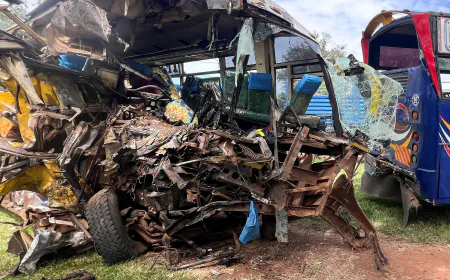 Dozens Killed in Bus Crash in Uganda