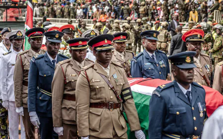 Funeral Is Held for Raila Odinga, a Pillar of Kenya’s Democracy