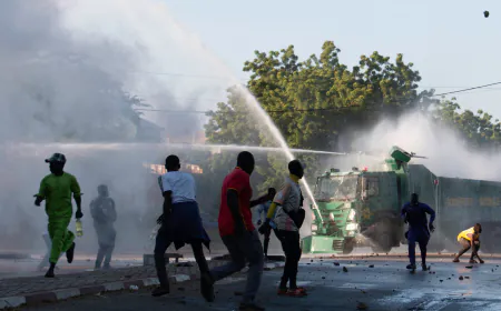 Fire in Party Office Raises Tensions as Cameroon Awaits Election Results