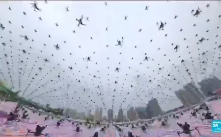 China sees rising popularity of drone displays