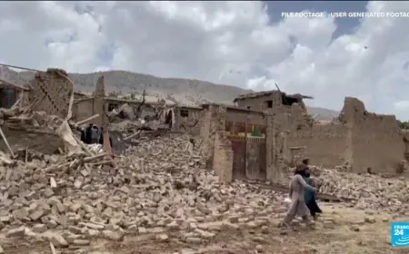 Second deadly earthquake in months strikes Afghanistan