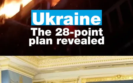 Ukraine: US-backed peace plan, at a glance