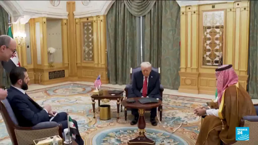 Syrian president al-Sharaa arrives in US for landmark White House visit