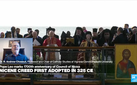 Celebrating 1700 years: 'Nicene Creed the basic & most fundamental, unifying creed of Christianity'