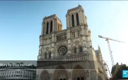 France: a year of renewal for Paris' Notre-Dame cathedral