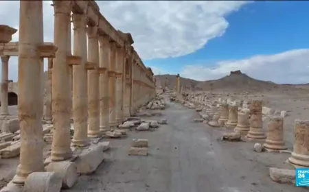 Syria: Tourism struggles to return to the UNESCO site of Palmyra
