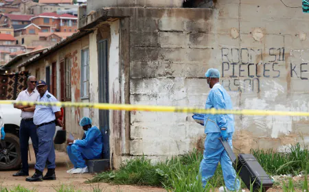 12 People Killed in Mass Shooting at Illegal Tavern in South Africa