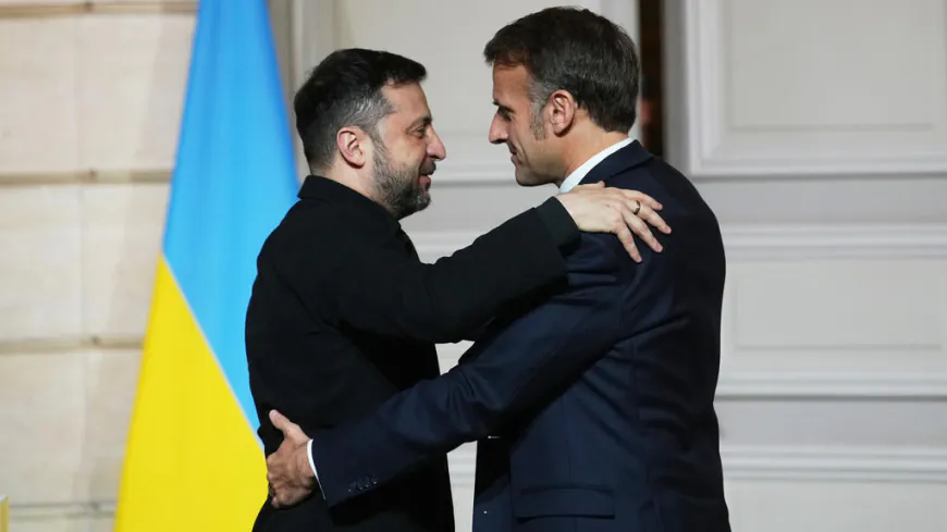 Macron calls for Europeans to have a seat at the table in Ukraine negotiations
