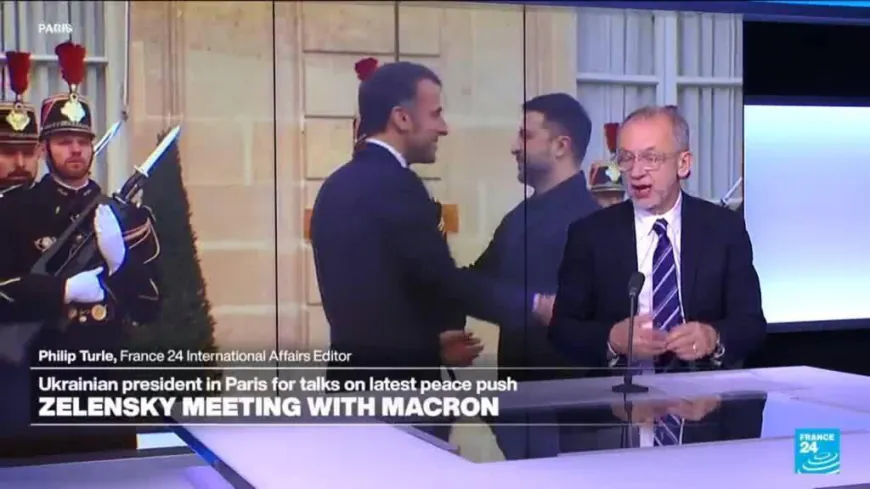 Ukraine: Macron and Zelensky to discuss 'security guarantees' in Paris