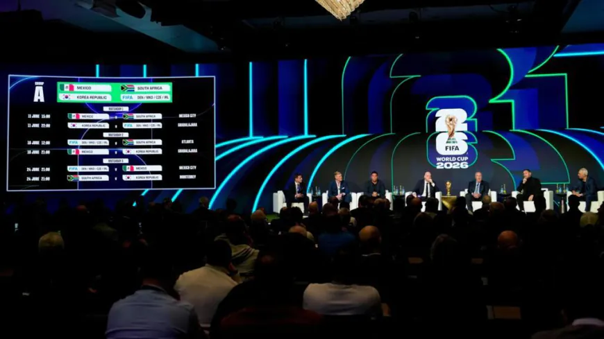 Les Bleus to play 2026 World Cup matches on East Coast