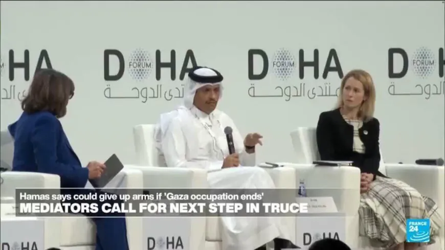 Gaza mediators Qatar and Egypt call for next steps of the truce