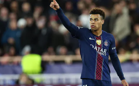 Champions League: PSG beat Monaco as Doué scores brace off the bench