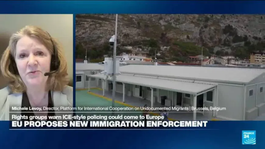 'Massive use of detention': Rights groups warn ICE-style policing could come to Europe