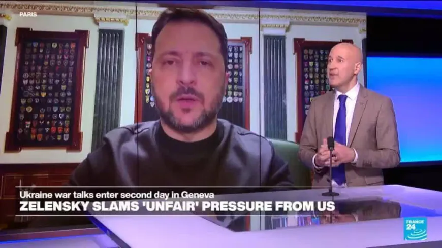 Ukraine peace talks enter second day as Zelensky slams ‘unfair’ US pressure