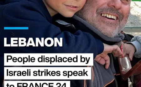 Lebanese displaced by Israeli strikes speak to FRANCE 24
