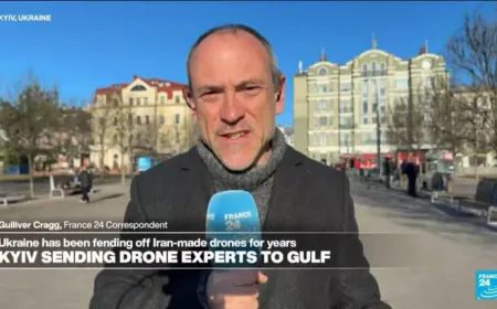 Ukraine sends drone experts to Gulf, viewing an ‘opportunity’