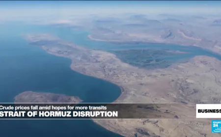 Oil eases amid signs Iran is allowing some tankers pass through Strait of Hormuz