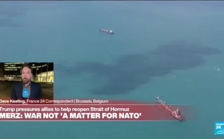 'Near universal refusal' - European leaders reject Trump's demand for Strait of Hormuz mission